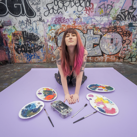 Acrylic Painting: A Space for Self-Expression
