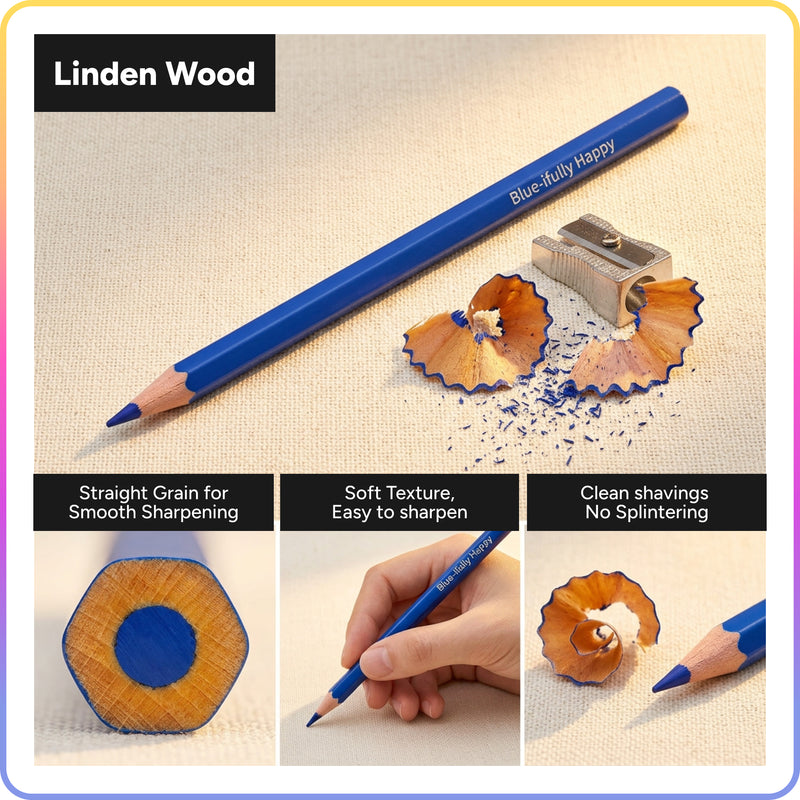 Artsmile & SmileyWorld® Colour Pencils, Set of 12