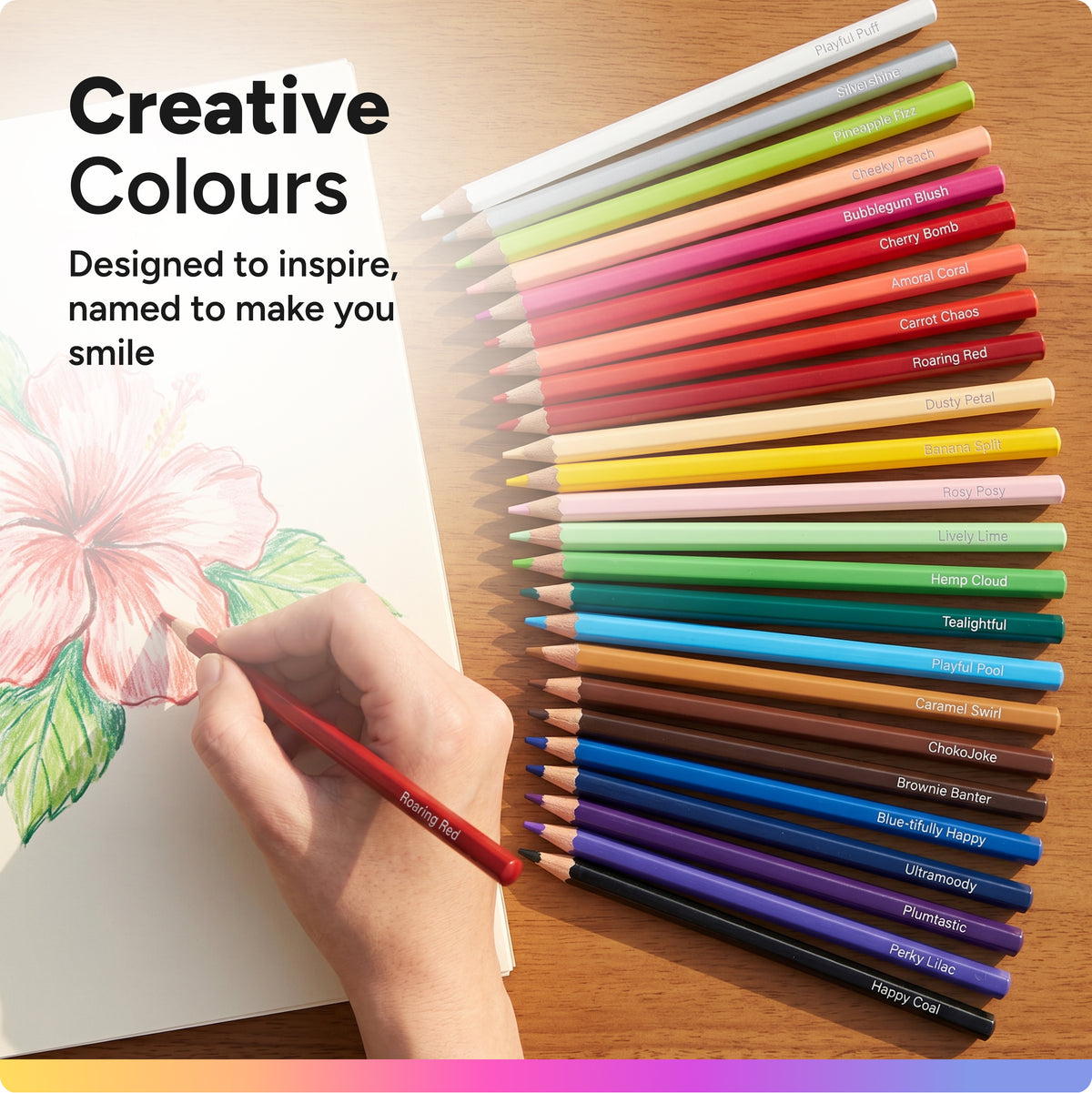 Artsmile & SmileyWorld® Colour Pencils, Set of 24