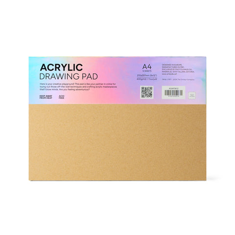 Acrylic Pad SmileyWorld® A4, 12 sheets