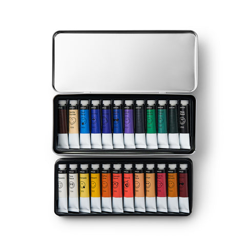 Acrylic Colours SmileyWorld® , set of 24 pcs*12 ml