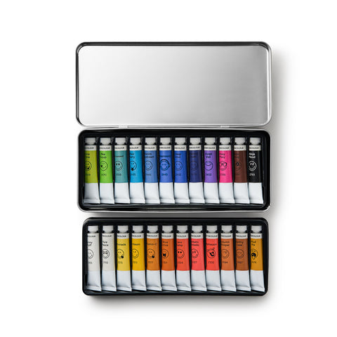 Watercolours SmileyWorld®, set of 24 pcs*12 ml
