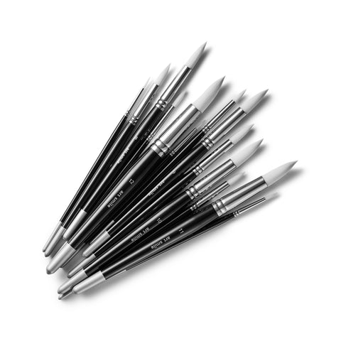 Artist nylon brushes SmileyWorld® , set of 13pcs,round shape