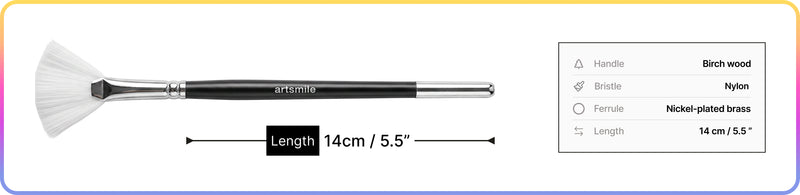 Artsmile & SmileyWorld® Brush Set, Mixed Shapes, Set of 12